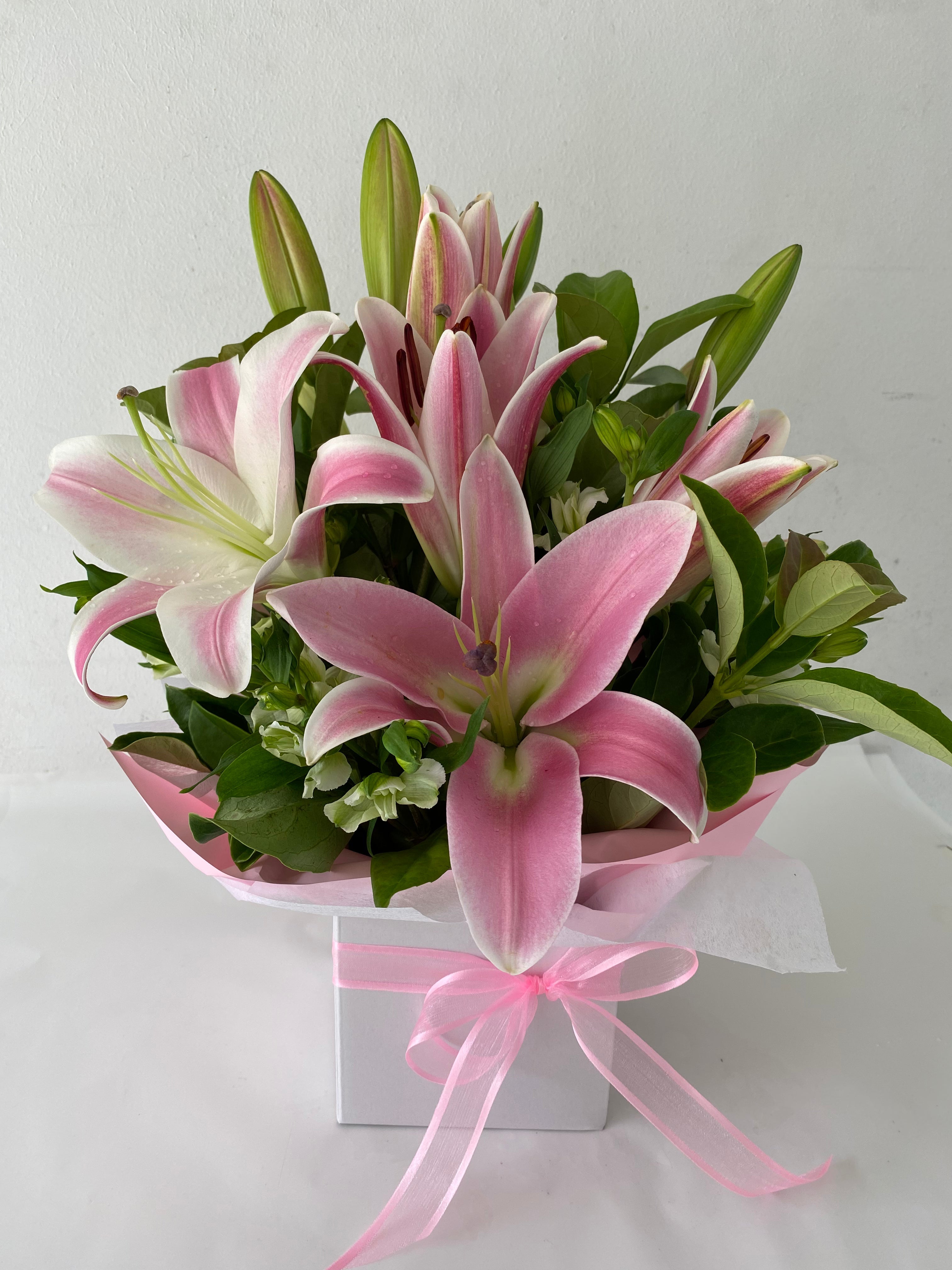 Pink Lily Arrangement